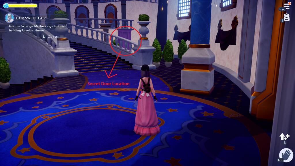 Disney Dreamlight Valley Mickey Secret Door Location Puzzle