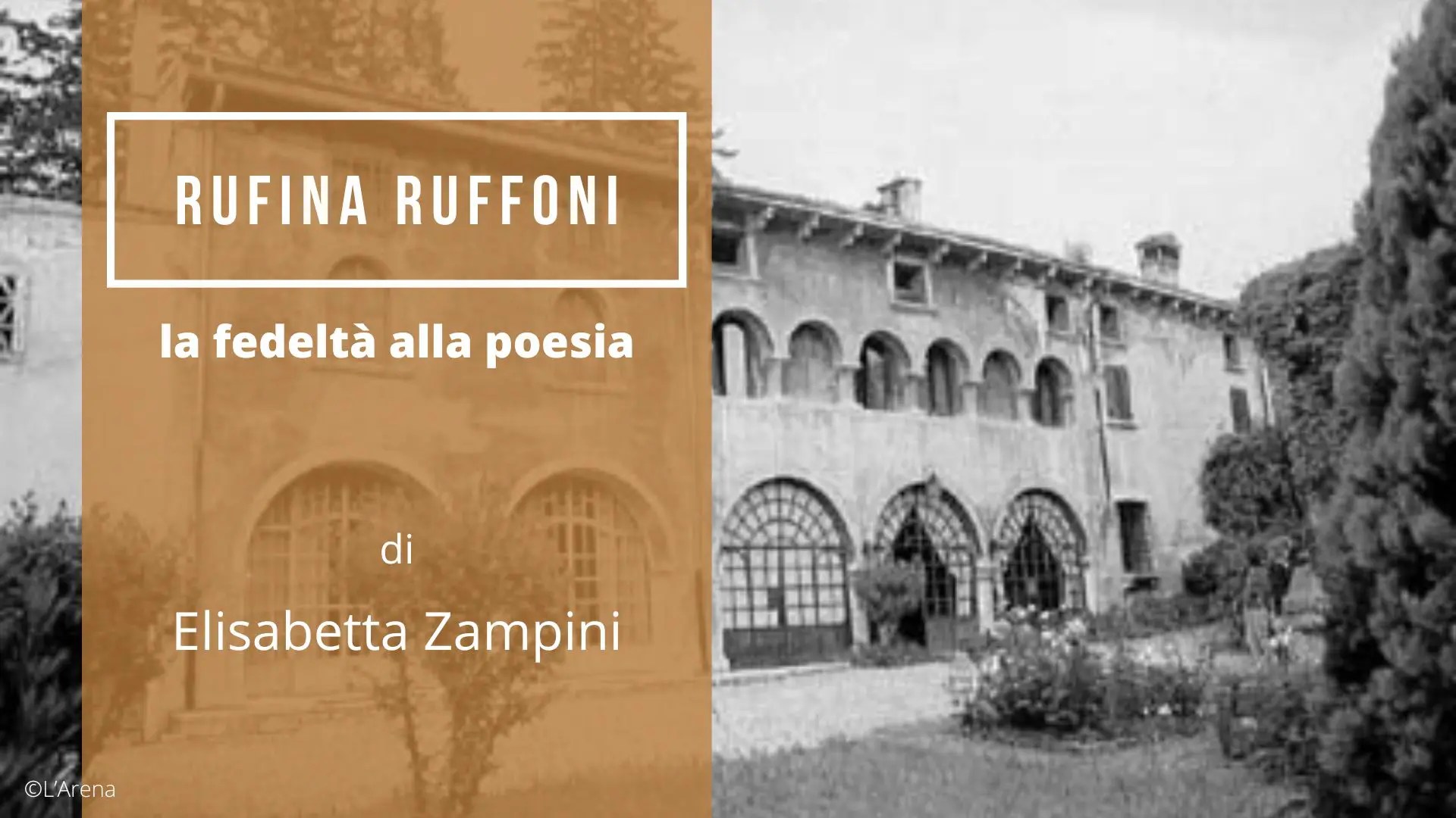 Rufina Ruffoni: la fedeltà alla poesia