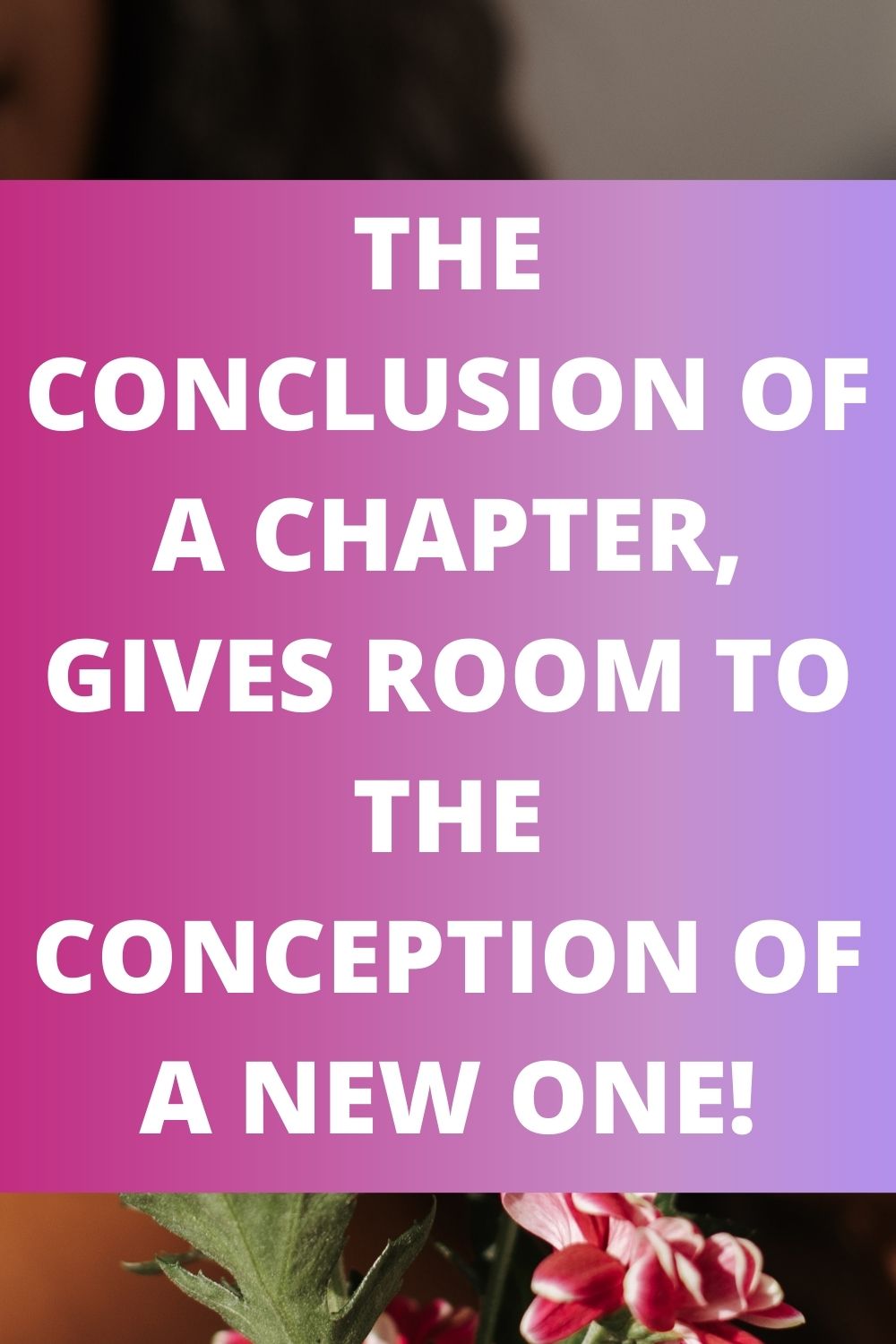 make room for the new