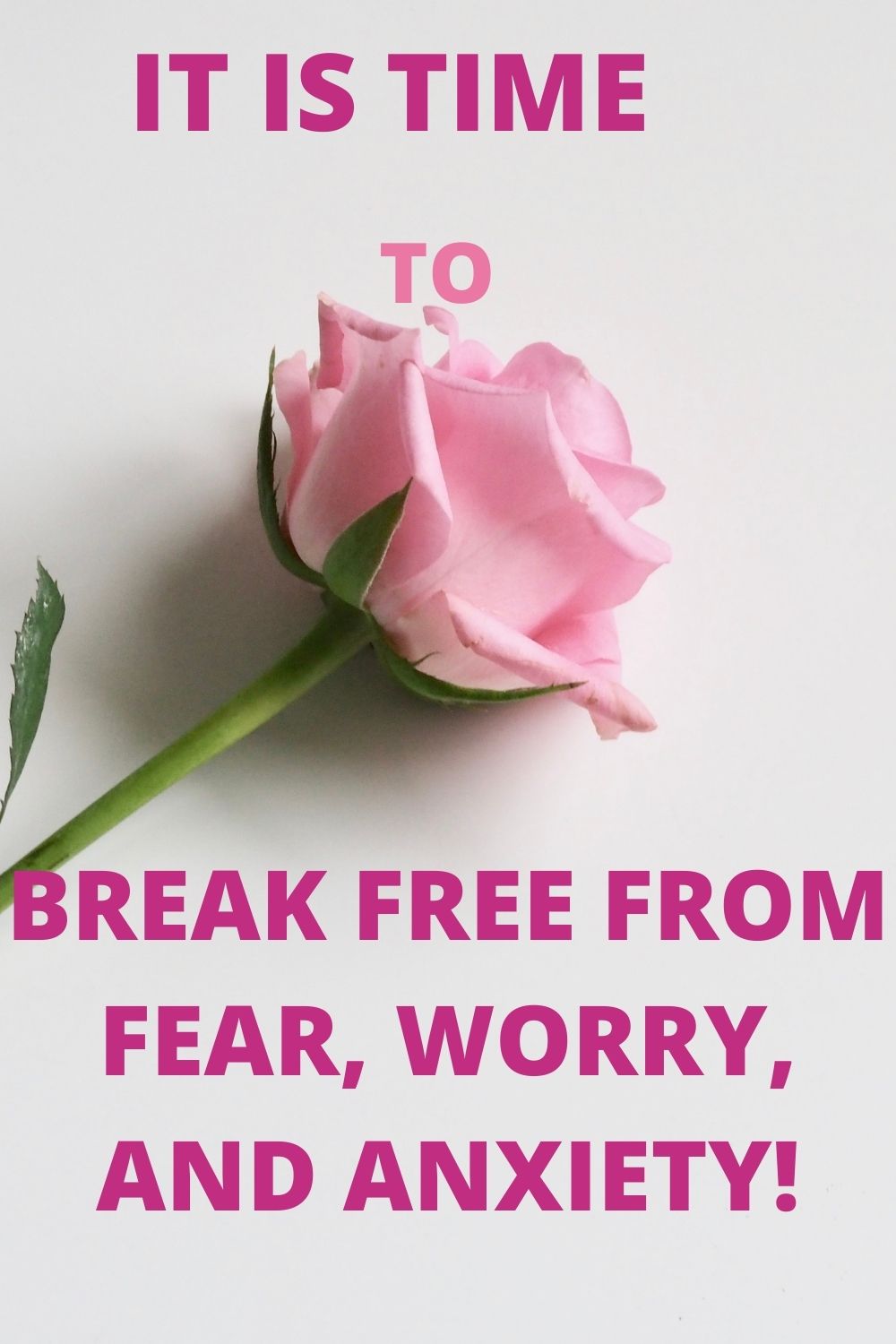 break free from anxiety