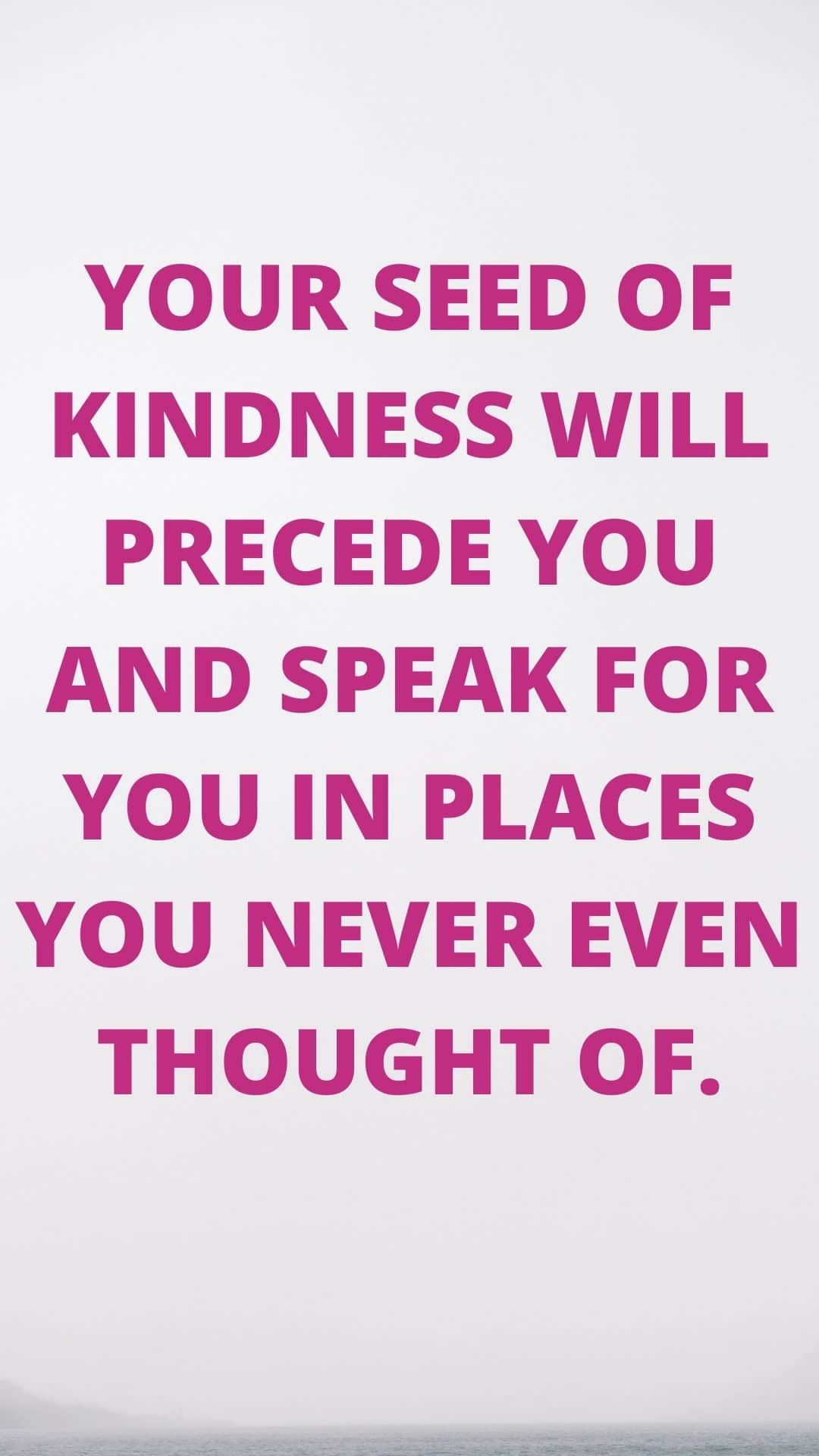 generosity