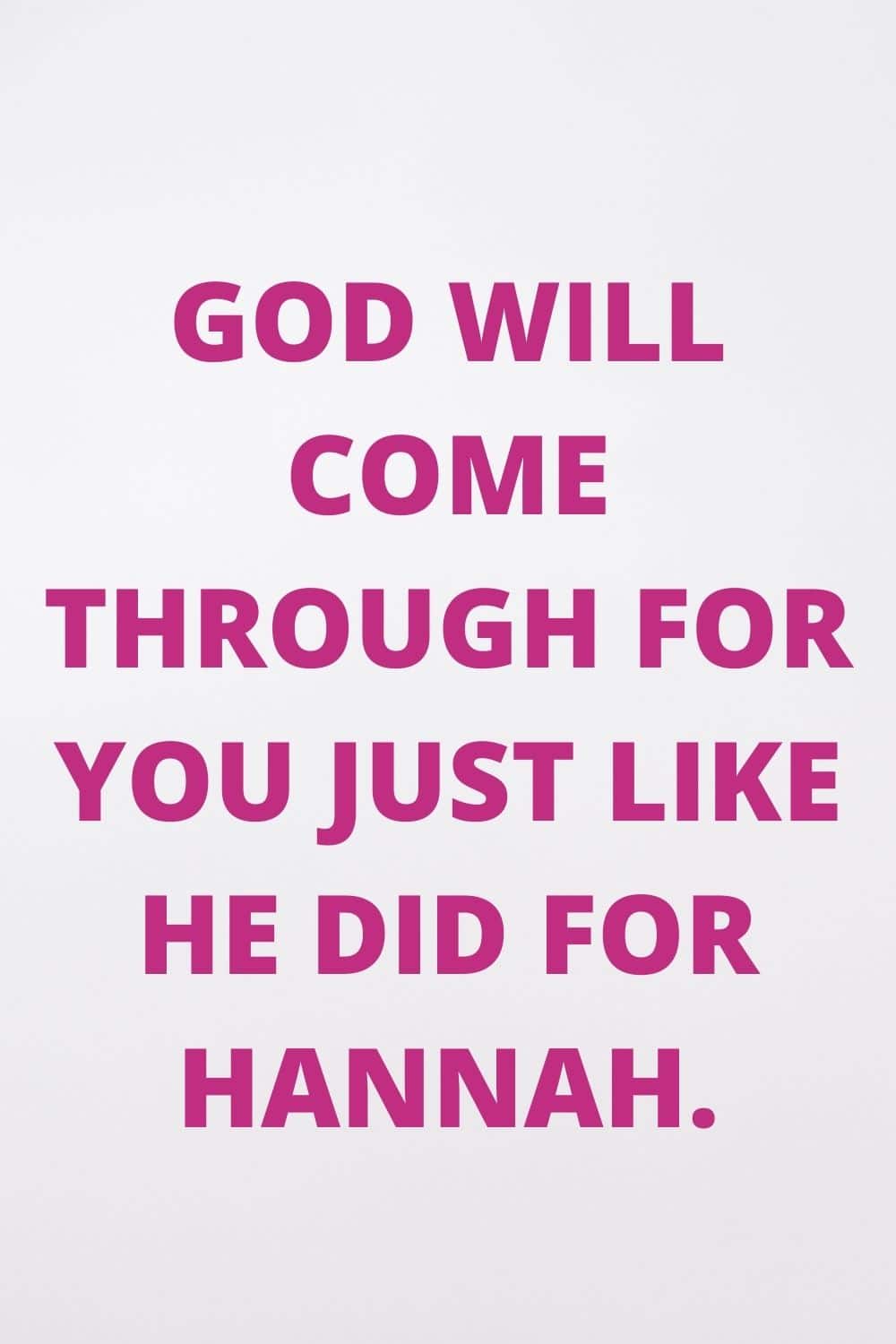 WHEN YOU ARE GOING THROUGH A ROUGH TIME.