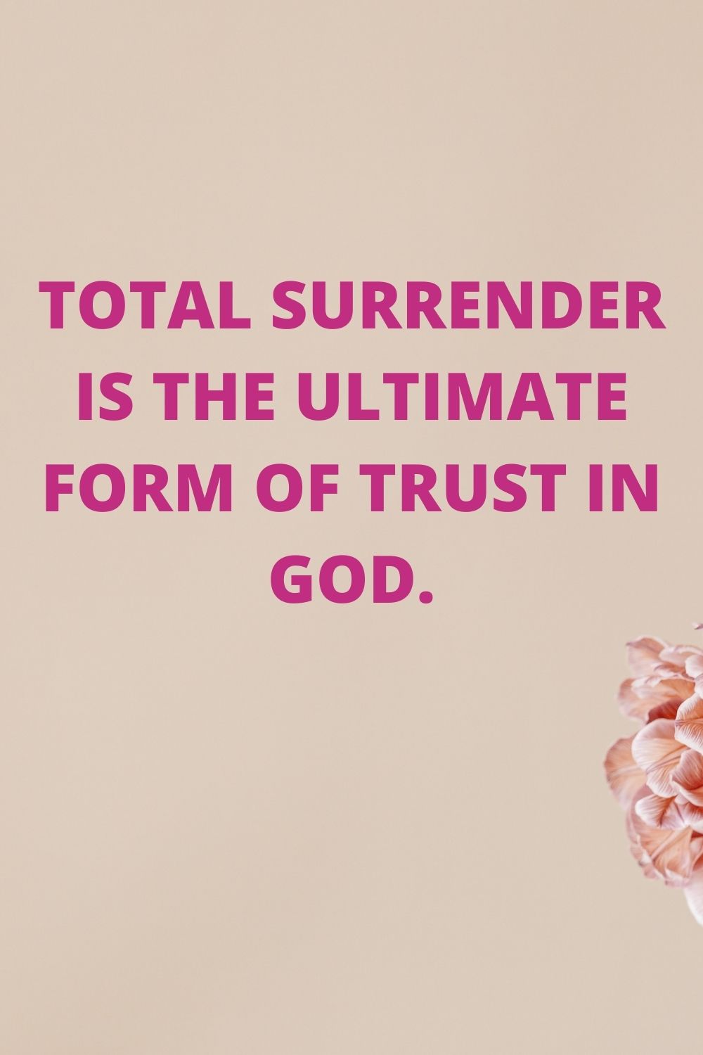 surrender