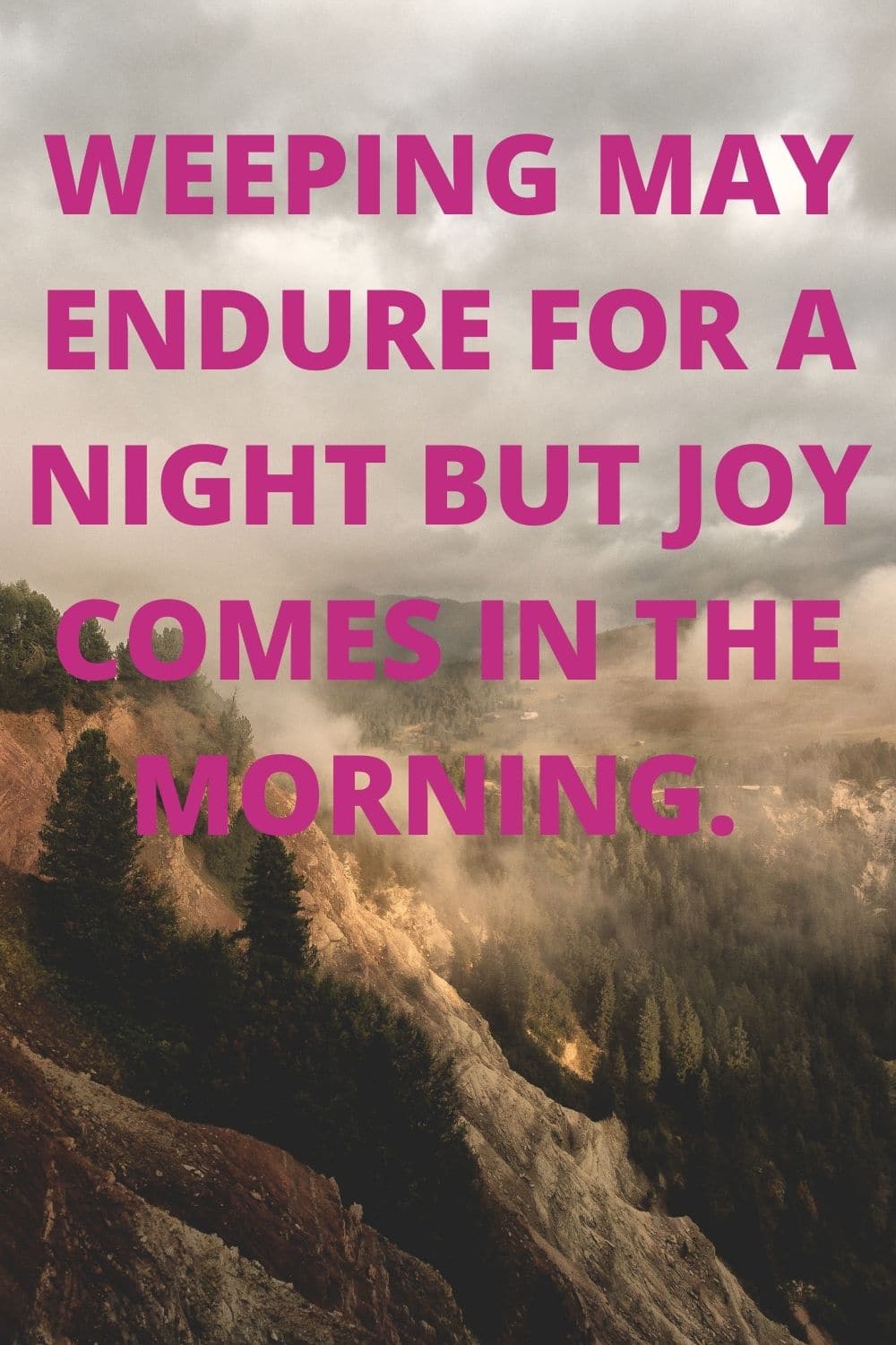 when you don't want to go on