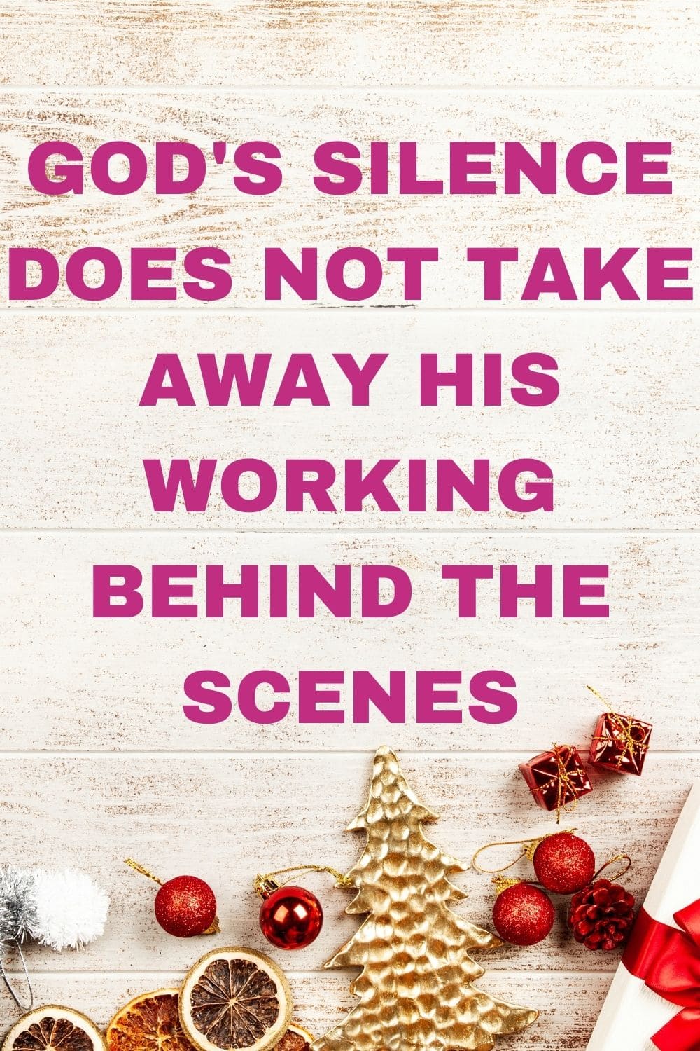 silence of God