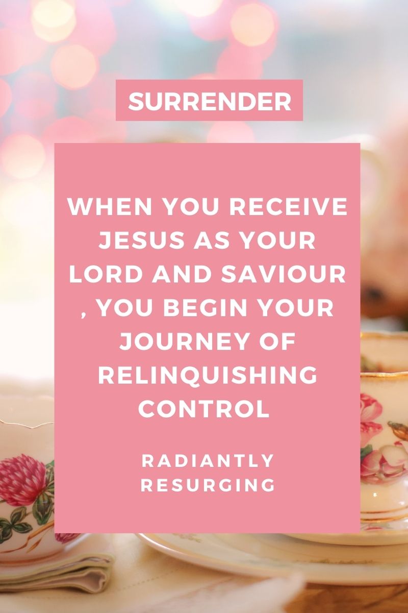 living a surrendered life