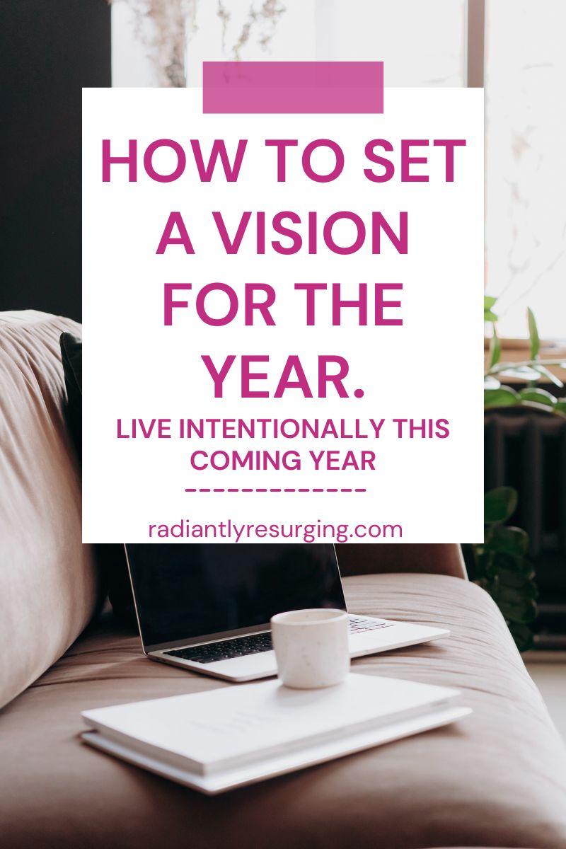 setting a vision for the year