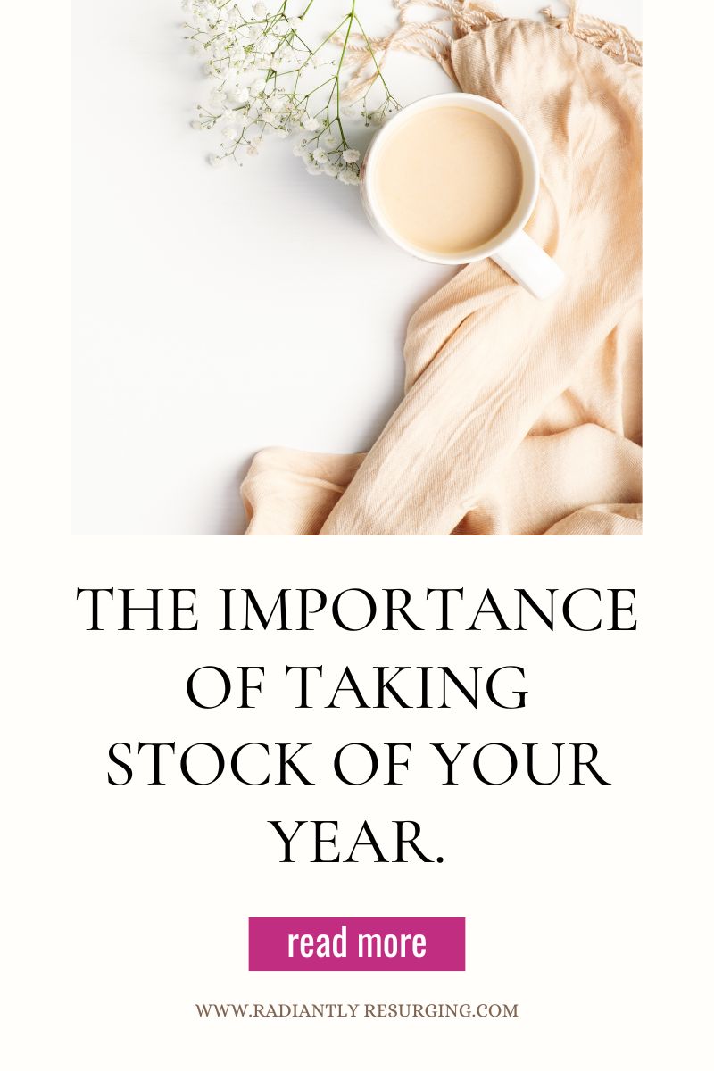 stock-taking your year