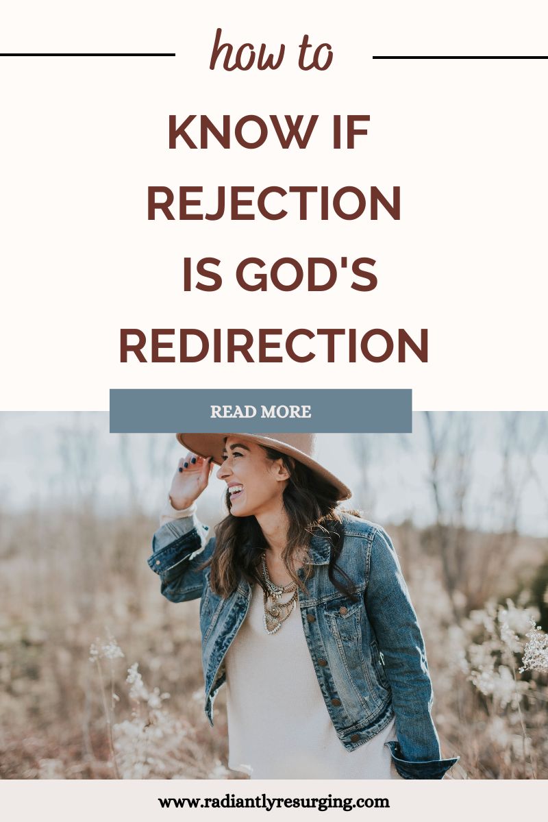 REJECTION IS GOD'S REDIRECTION