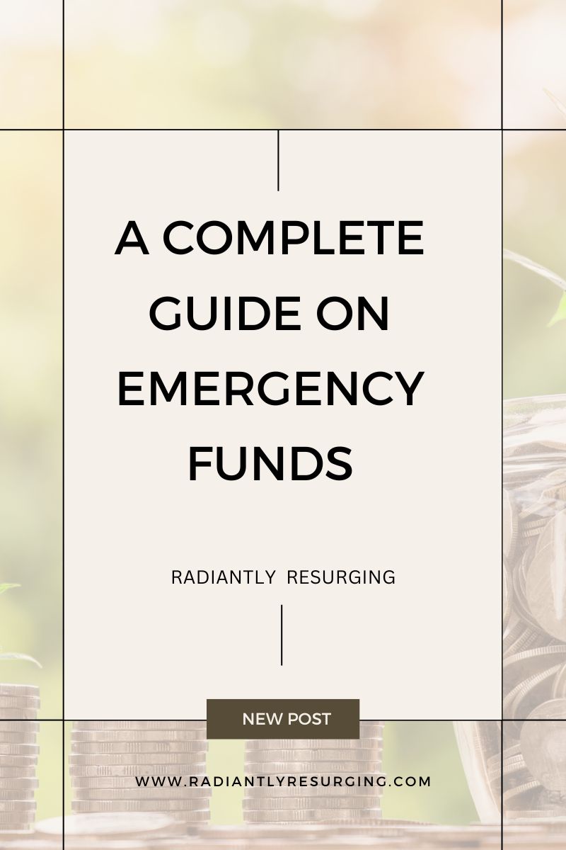 a complete guide on emergency fund