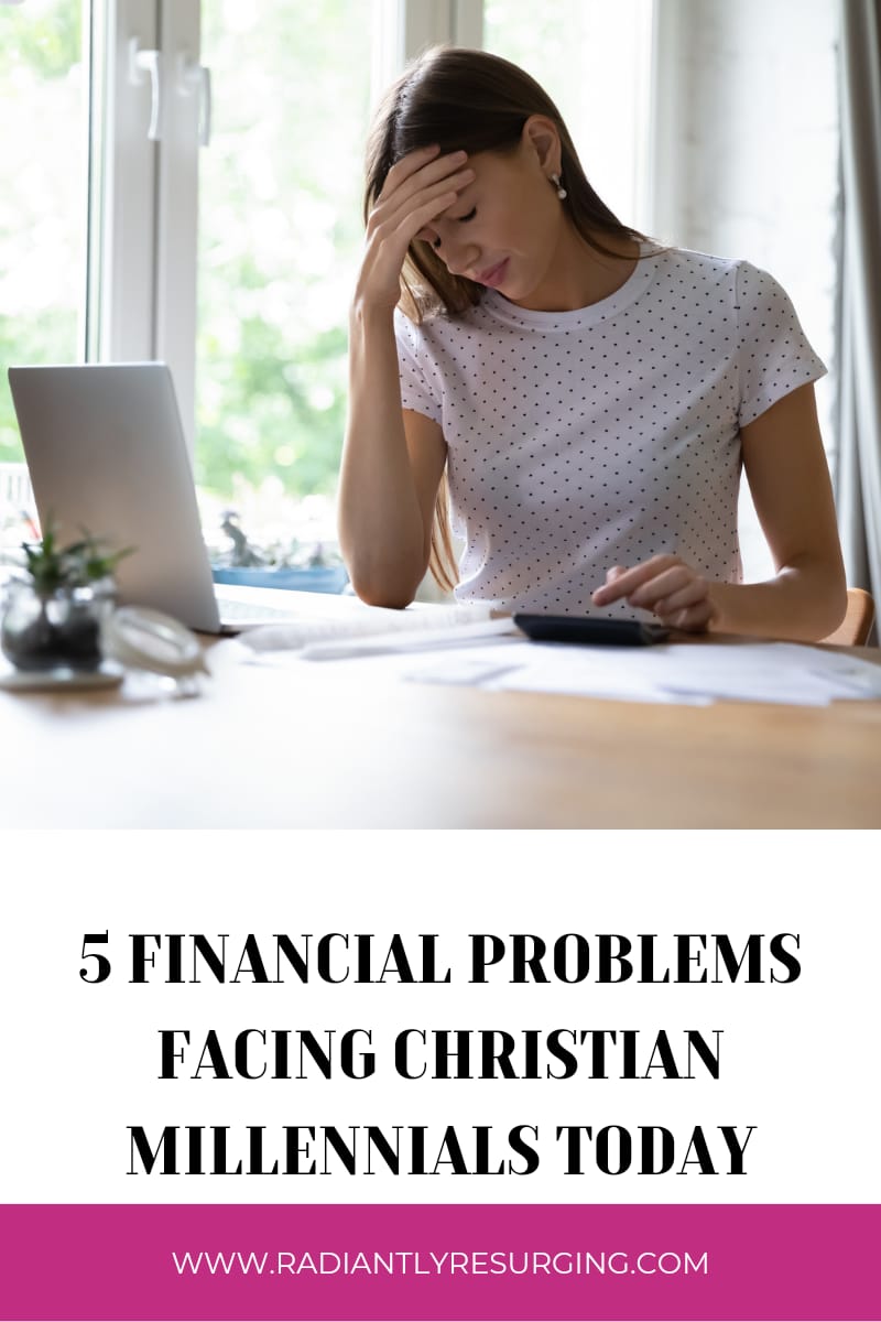 financial problems facing Christian millennials
