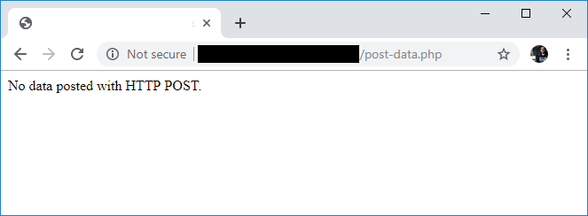 ESP32 ESP8266 Test POST Data PHP URL