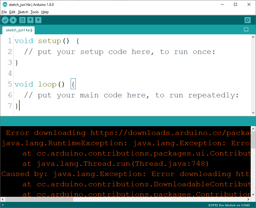 Solved Arduino IDE Installation Error downloading ESP32 ESP8266 NodeMCU