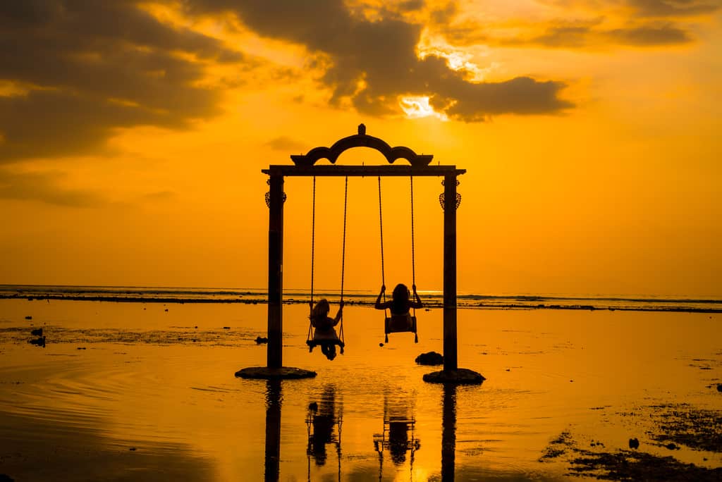 sunset, gili t, 10 days in Bali Itinerary 