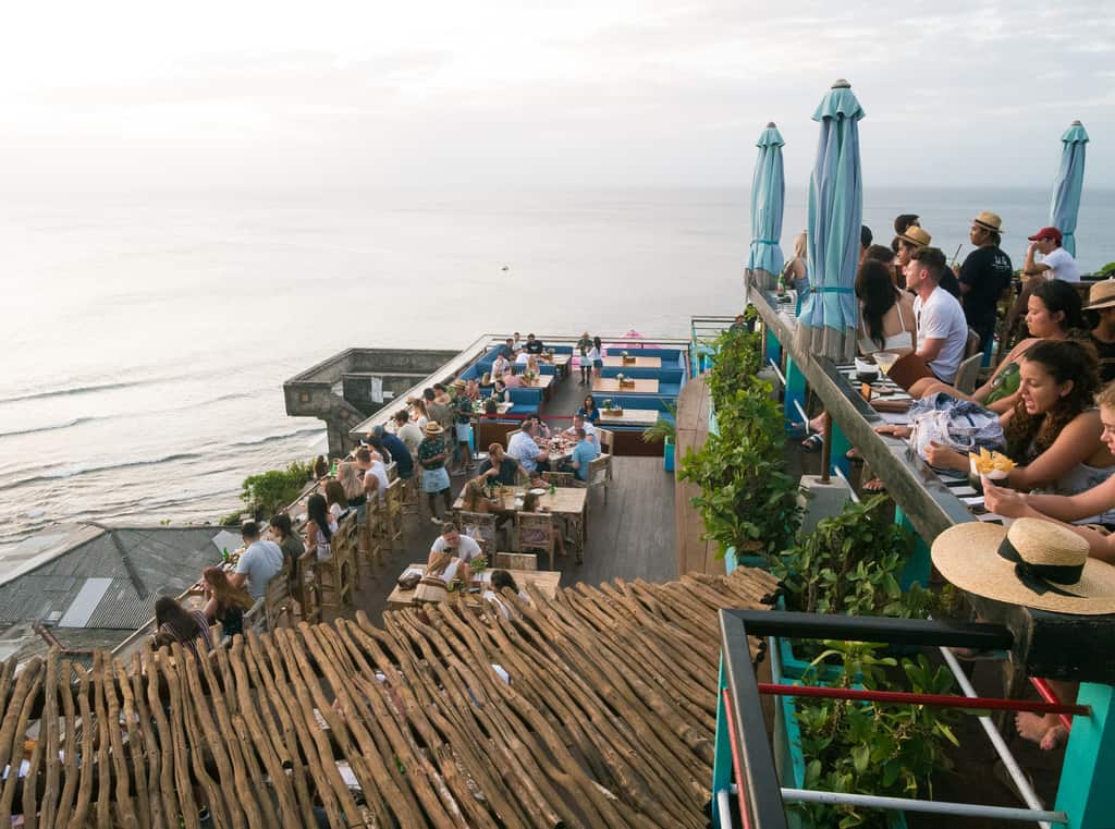 Single Fin Beach Club, Uluwatu, Bali