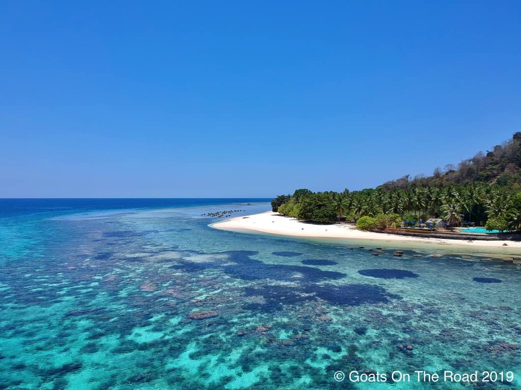 gangga island indonesia