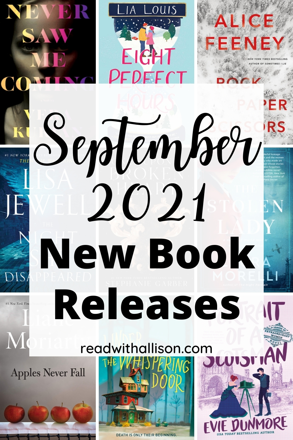 September 2021 New Book Releases Read With Allison