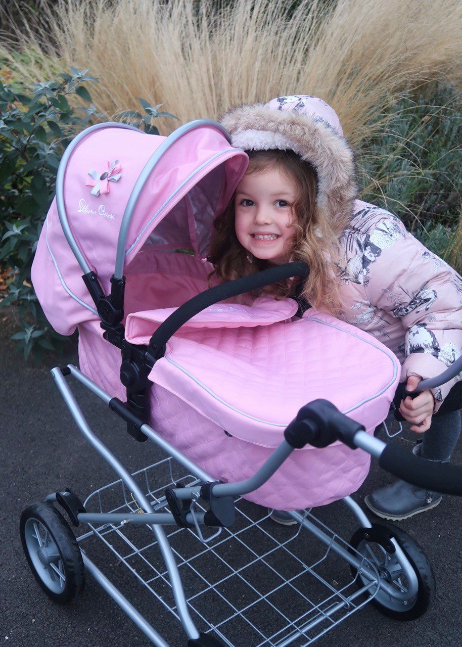 Review Play Like Mum Silver Cross Sleepover Travel Systems Dolls Pram Real Mum Reviews
