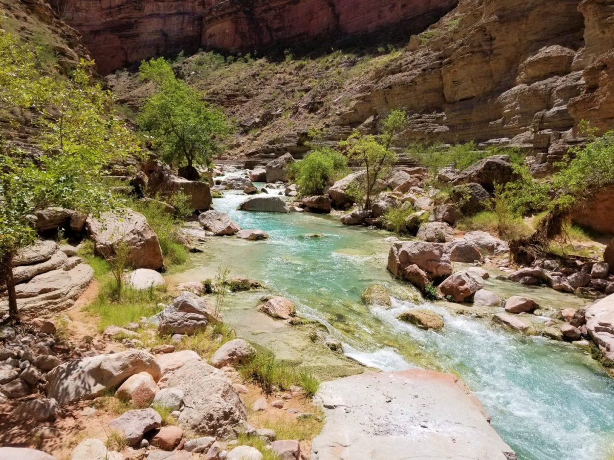 Trail to Beaver Falls, Havasu Canyon