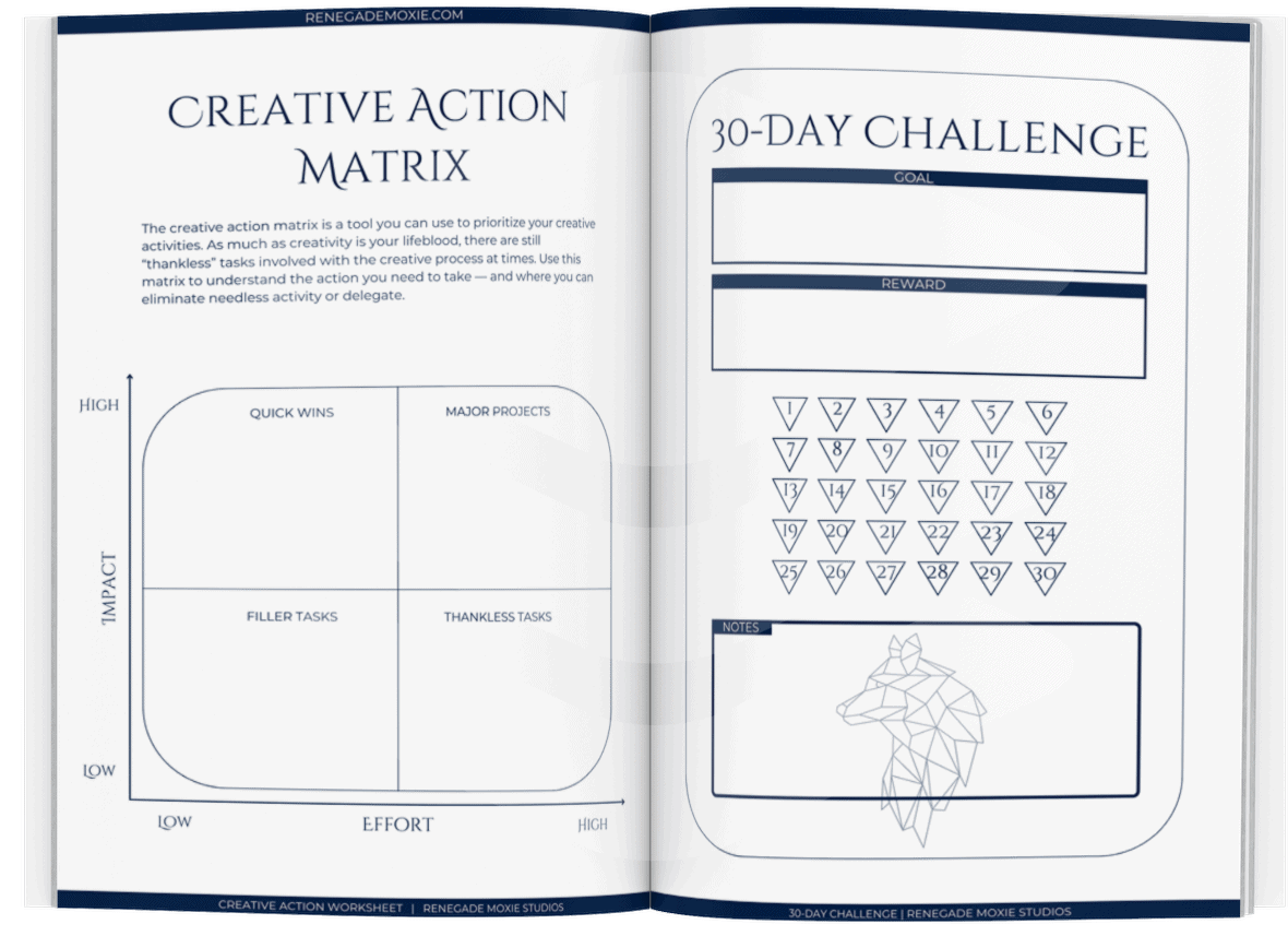 Creative Block Workbook (Light) - Image 3