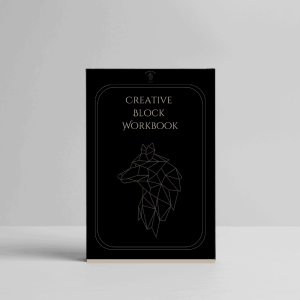 grey plain_dark Creative block workbook
