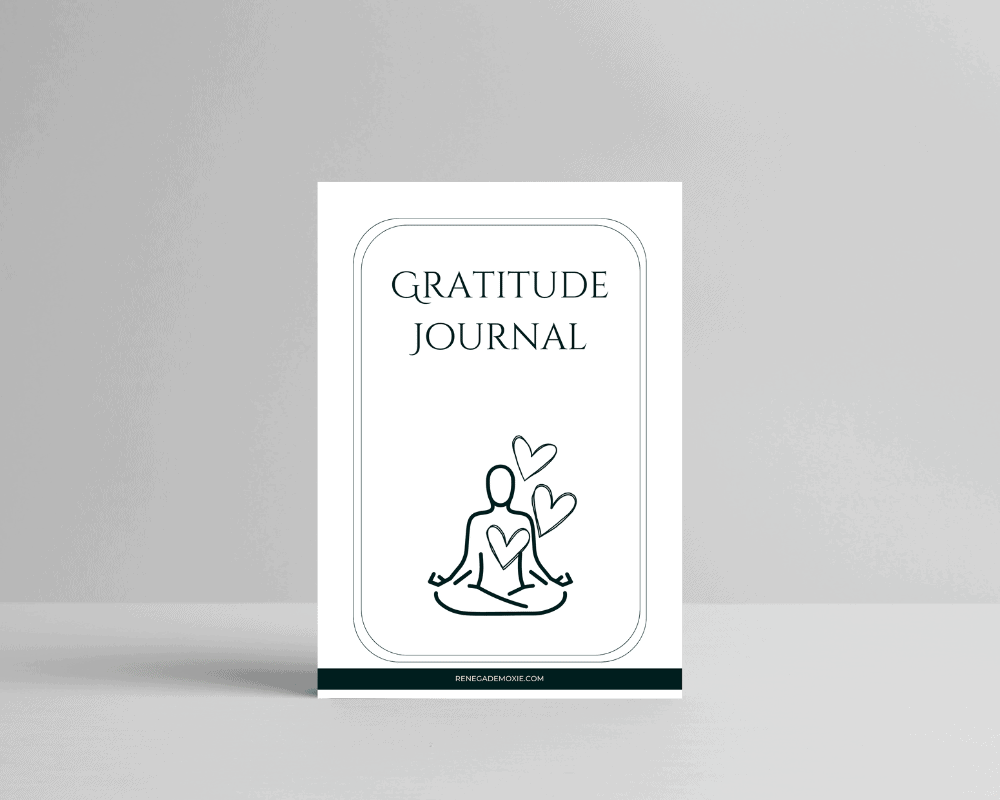 grey plain_gratitude journal