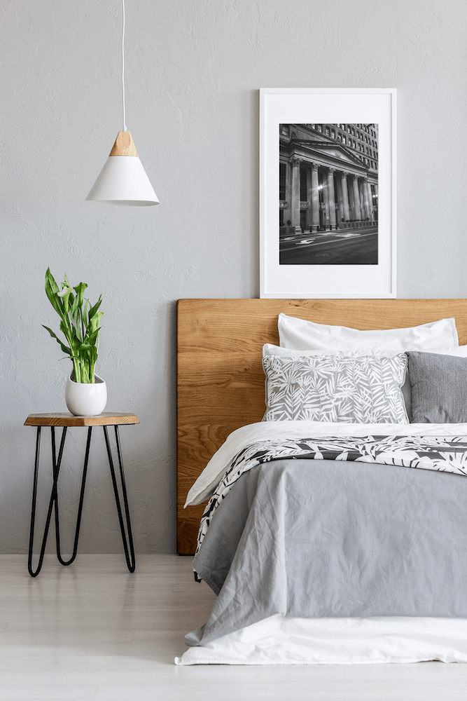 Chicago Federal Reserve Photograph | Bedroom Mockup