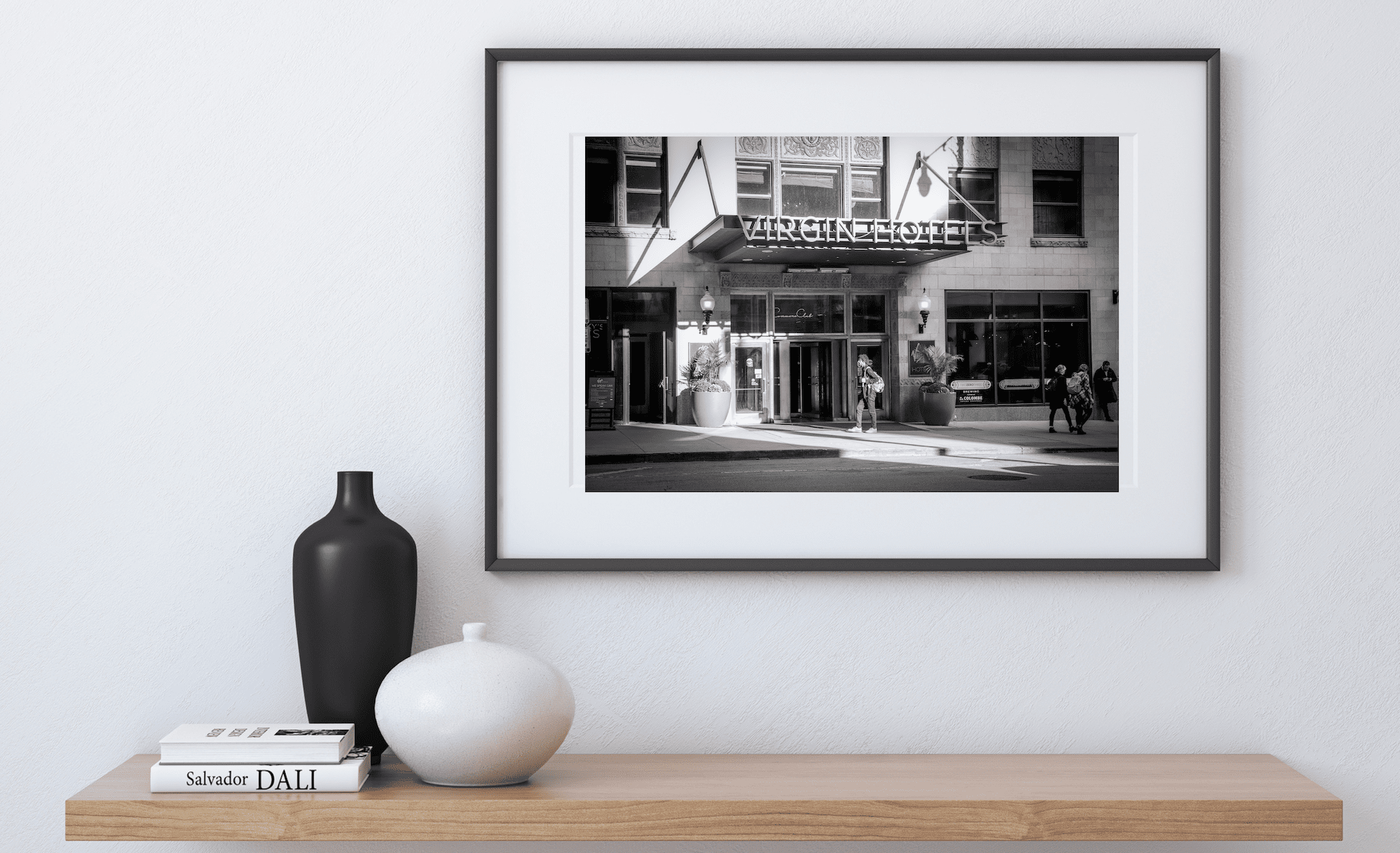 Virgin City Frame | Chicago Black and White Print