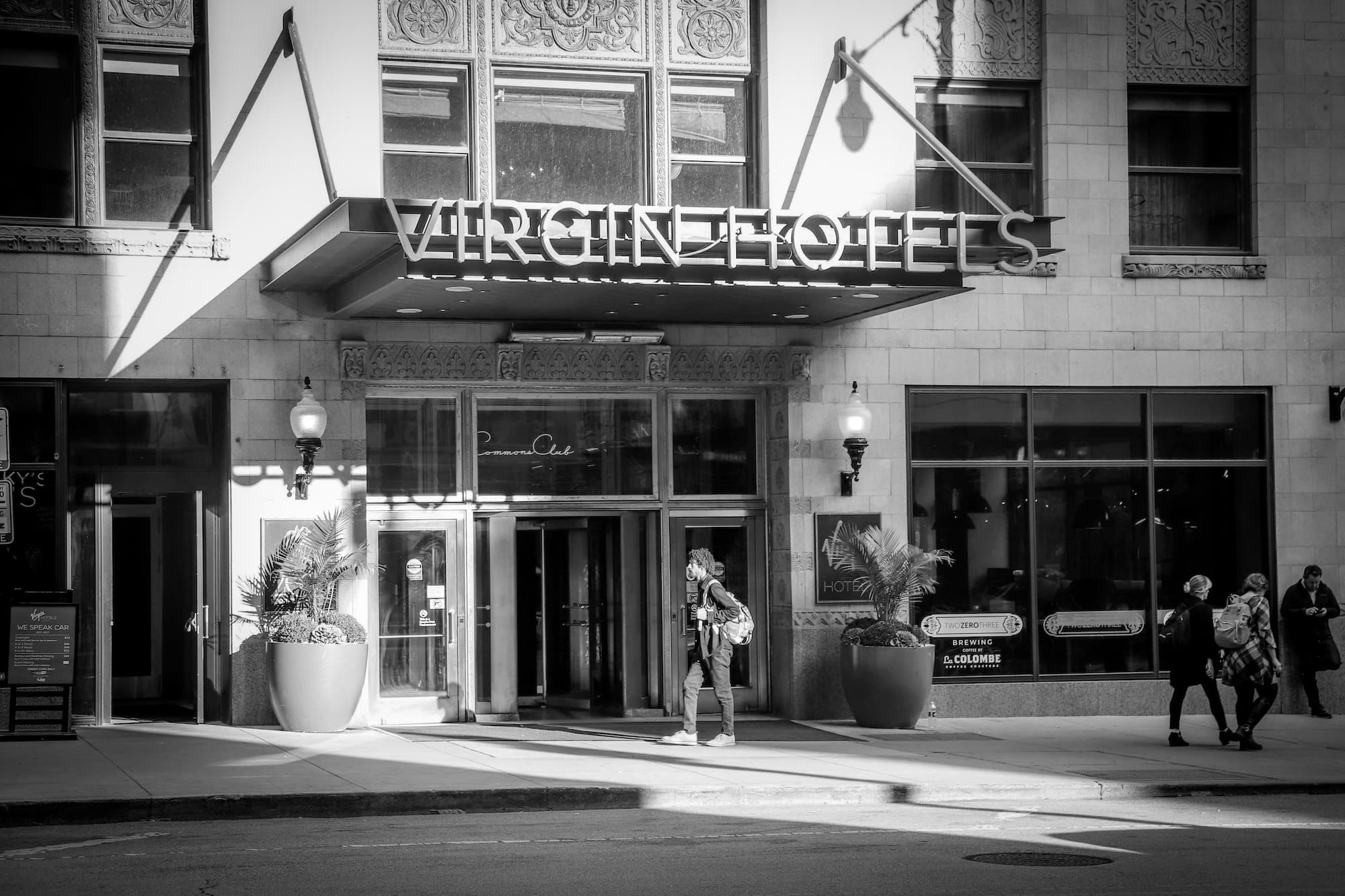 Virgin City | Chicago Black and White Print