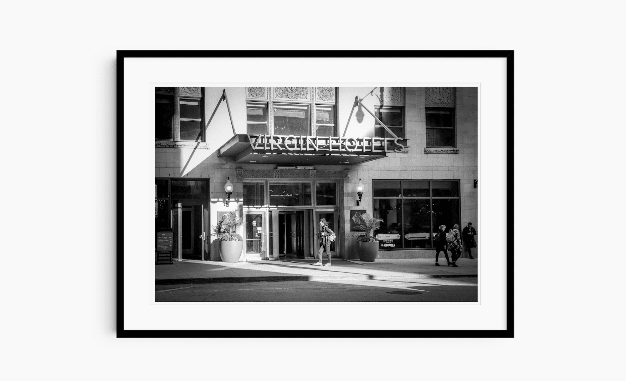 Black and White Chicago Print | Virgin City