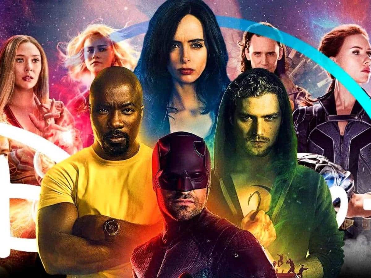 Las series de Netflix y Marvel en Disney Plus