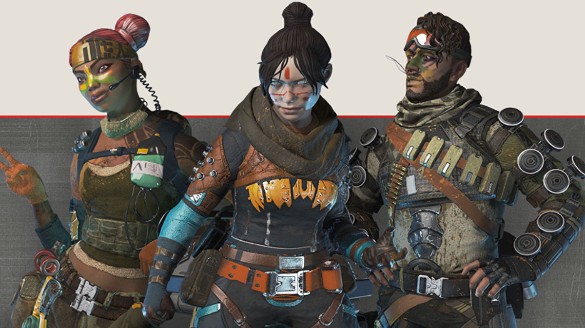 Apex Legends touché par une fuite massive qui a révélé des contenus différents entre les personnages et les cartes