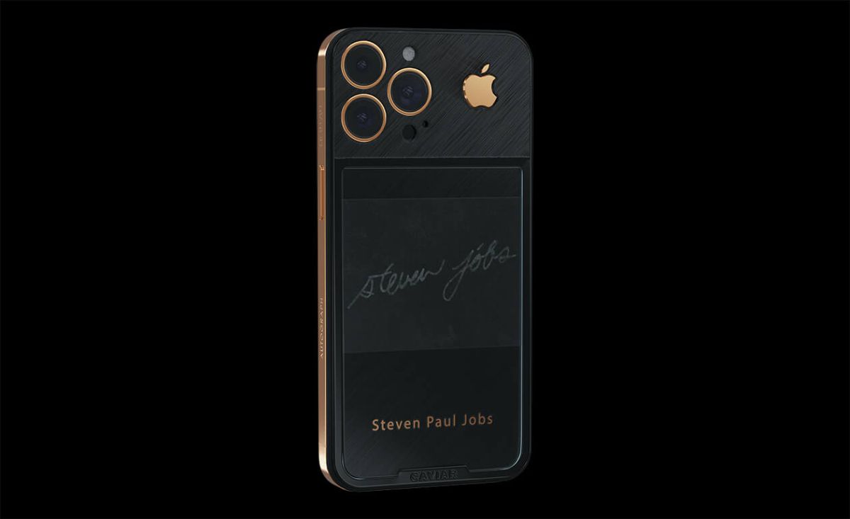 Cet iPhone inspiré de Steve Jobs coûte 27 000 $ - et il est étonnamment bon marché