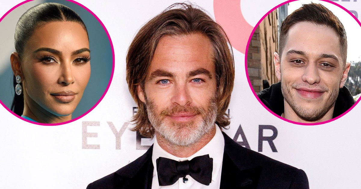 Chris Pine dit qu'il ne lit que sur Kim Kardashian, Pete Davidson depuis qu'il a un iPhone, plaisante "Je me déteste" - Us Weekly