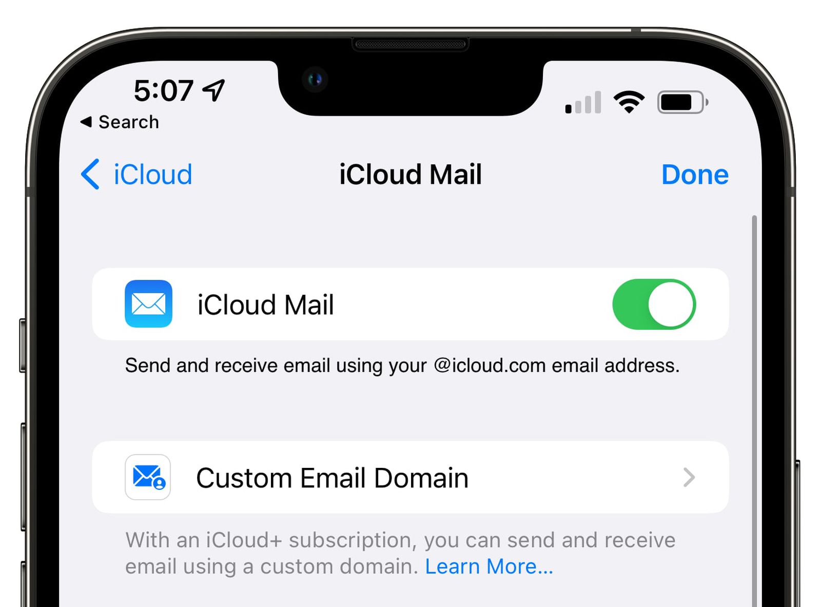 Comment configurer des domaines de messagerie personnalisés avec iCloud Mail sur iPhone - MacRumors