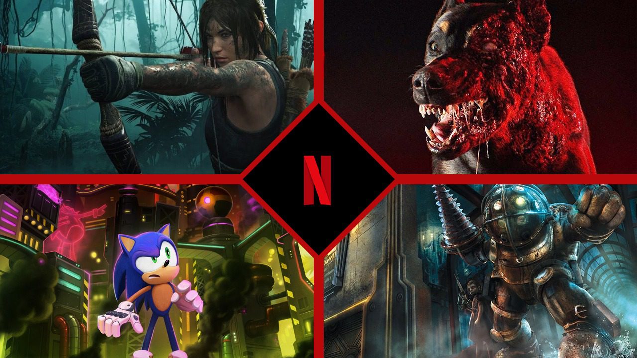 Des adaptations de jeux vidéo bientôt disponibles sur Netflix