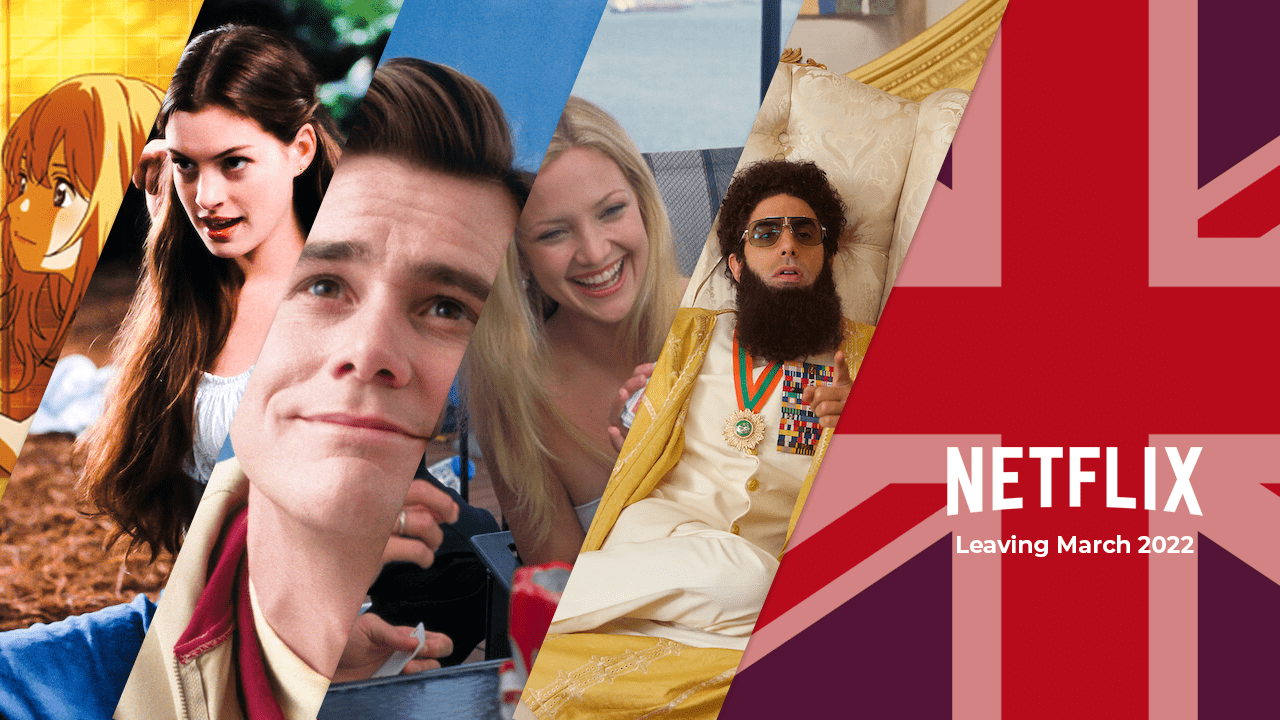 Films et émissions de télévision quittant Netflix UK en mars 2022