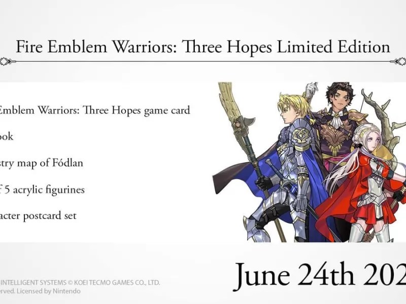 Fire Emblem Warriors: Three Hopes Limited ré-commandable, les stocks sont limités
