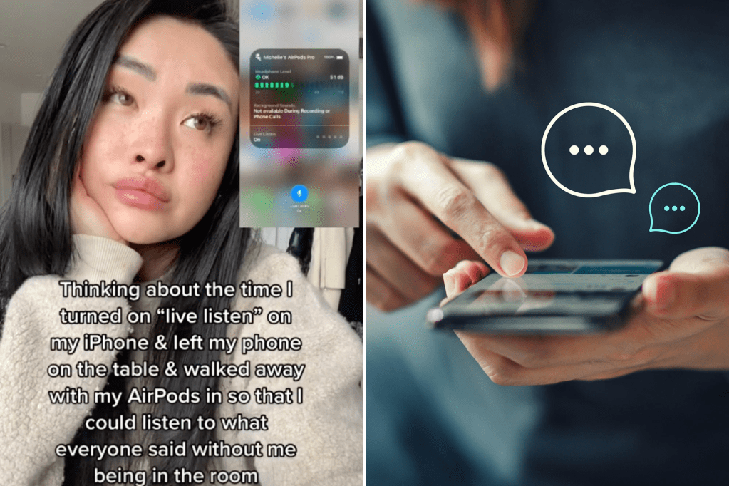 J'ai trouvé une fonctionnalité sur mon iPhone et cela m'a permis d'entendre ce que mes amis disent derrière mon dos - New York Post