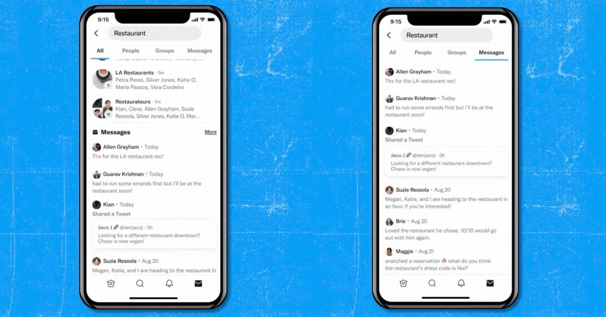 La fonction de recherche Twitter DM recherche désormais les DM Twitter - 9to5Mac