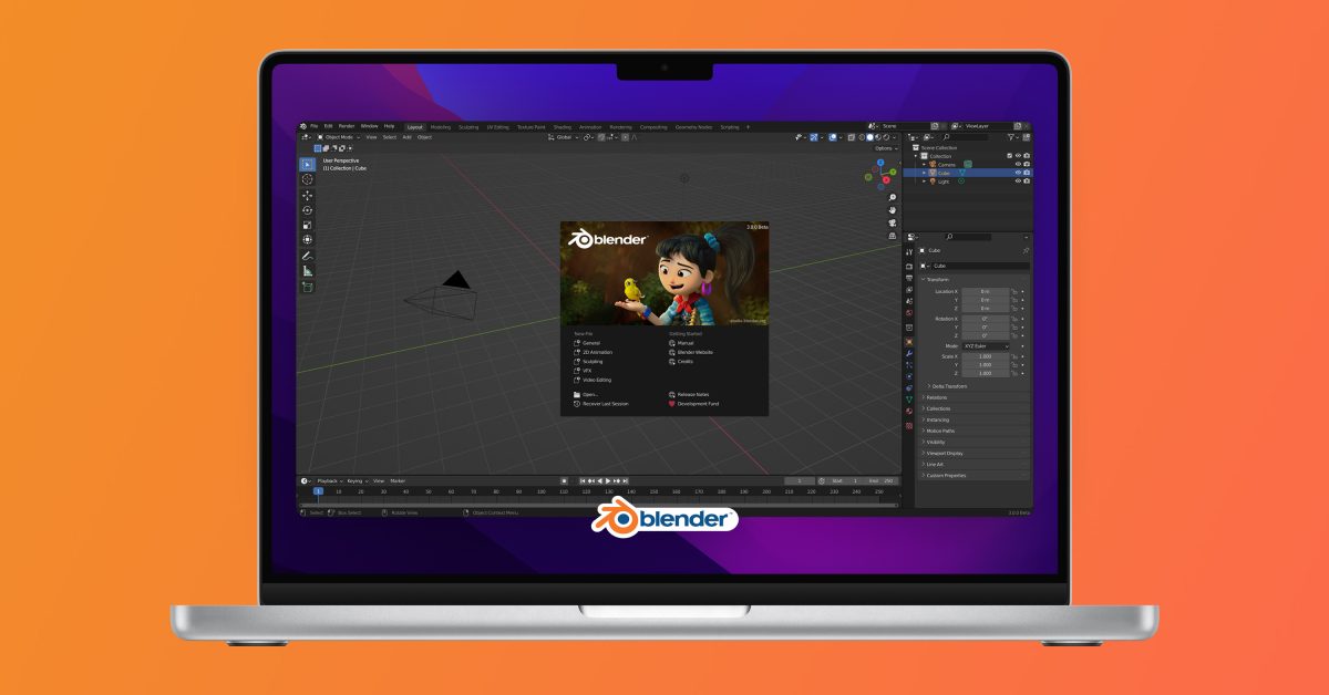 La mise à jour Blender 3.1 ajoute le rendu GPU Metal pour les Mac M1