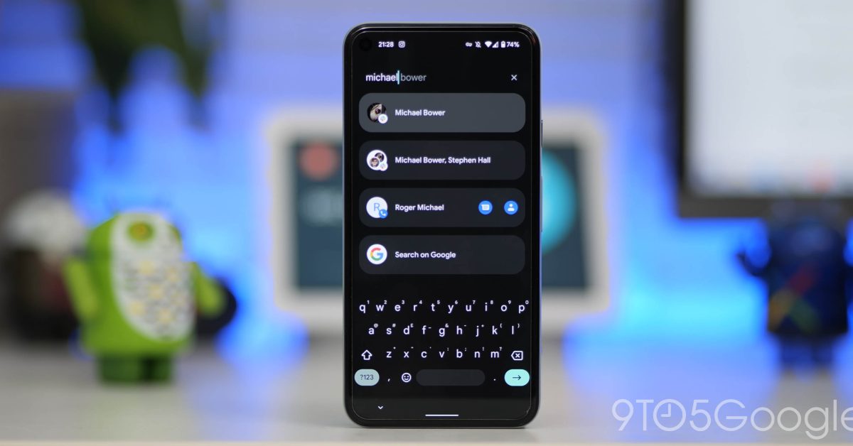 La recherche Pixel Launcher sur Android 13 teste directement les résultats de Google Photos ￼ - 9to5Google