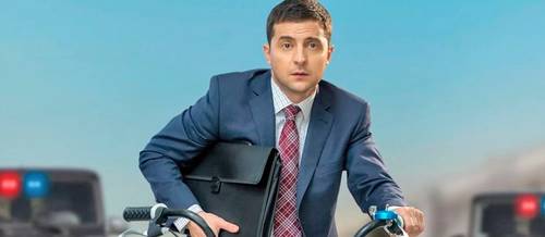 En 2015, la serie Servidor del pueblo dio a conocer al presidente de Ucrania, Volodymir Zelensky.