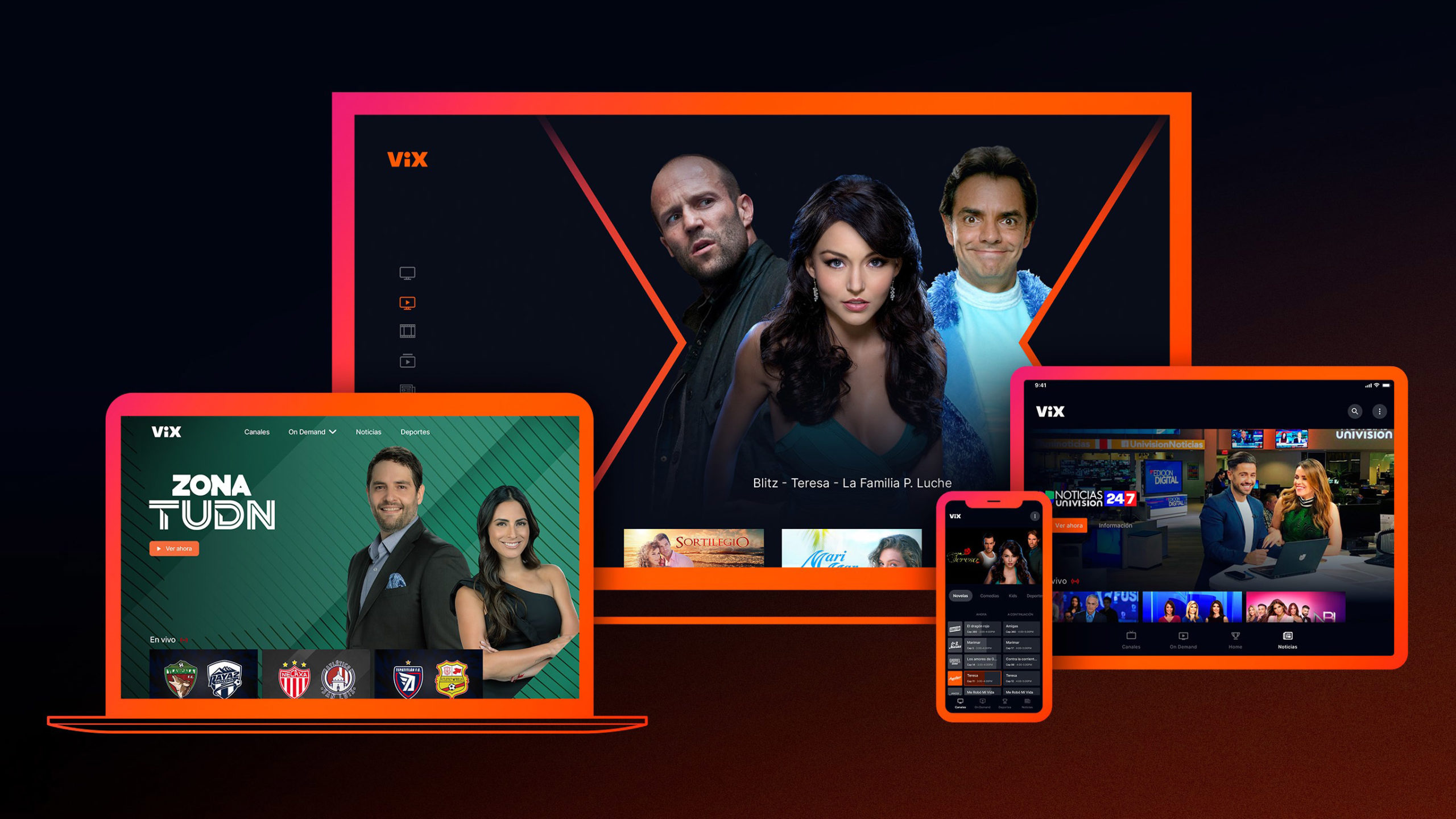Le service de streaming ViX de TelevisaUnivision est lancé aujourd'hui