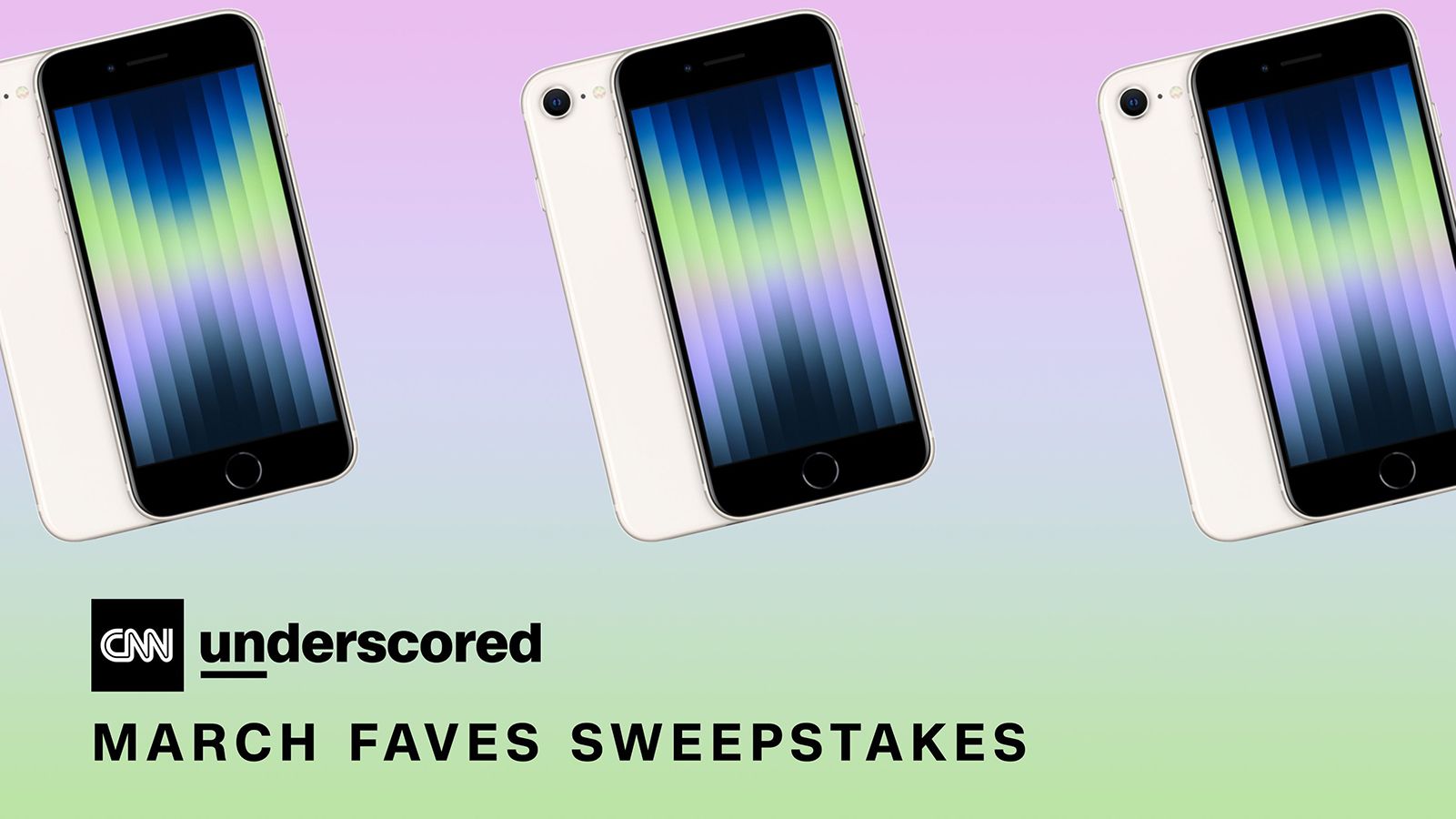 Participez pour gagner le nouvel iPhone SE dans le cadre du concours Underscored Faves Sweepstakes de mars - CNN