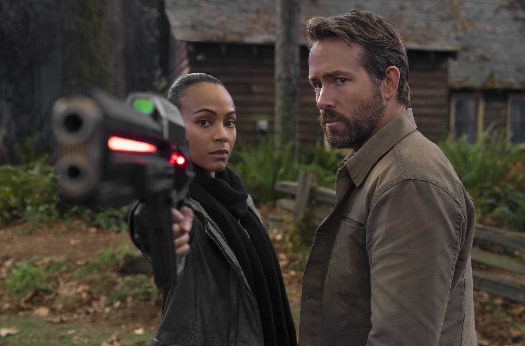 Zoe saldana and ryan Reynolds
