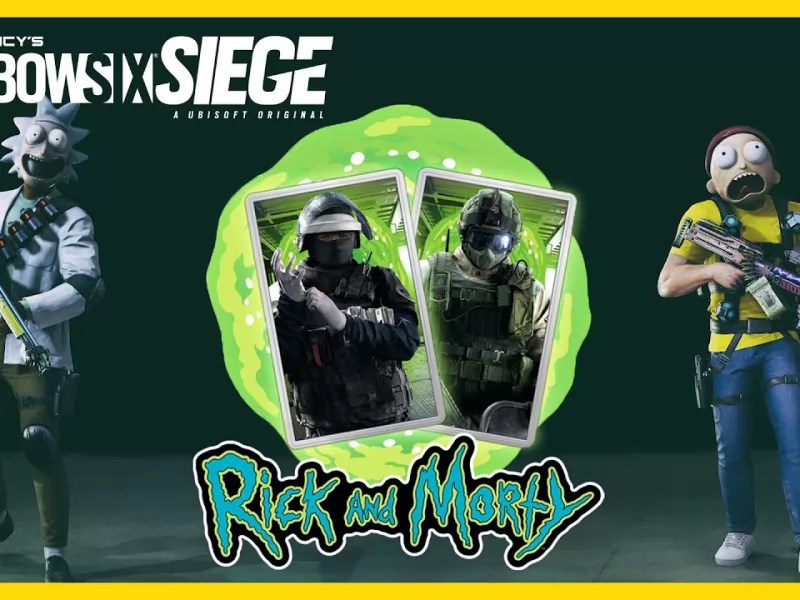 Rainbow Six Siege : les skins exubérants de Rick & Morty arrivent, le trailer
