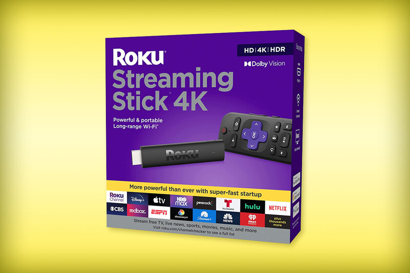 Roku Streaming Stick 4K avec 45% de réduction sur Amazon Mexique : profitez de Netflix, HBO Max et Disney Plus... - Xataka Mexique