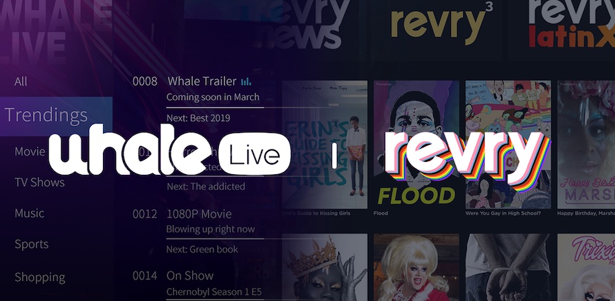 ZEASN ajoute les chaînes de streaming Revry au bouquet WhaleLive |  Offres |  Nouvelles |  Nouvelles télévisées rapides - Nouvelles télévisées rapides