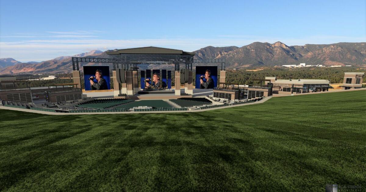 Amphithéâtre extérieur de 8 000 places prévu à Colorado Springs : Red Rocks south ?